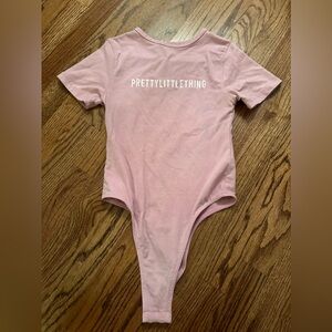 Pink PLT bodysuit